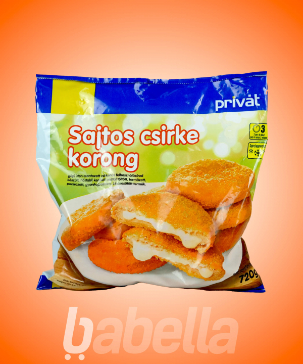 FAGY.PRIVÁT SAJT.CSIRKE KORONG 720G