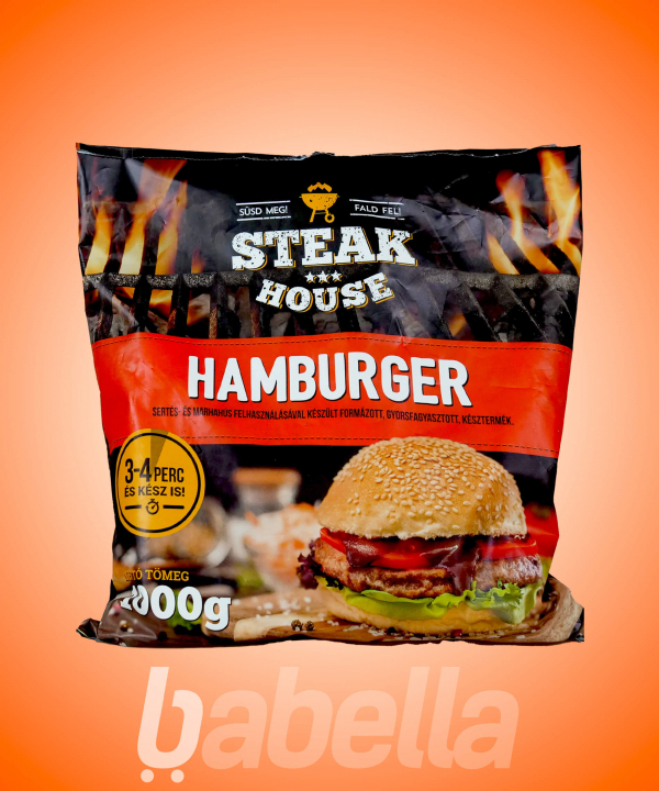 FAGY.HAMBURGER MARHA STEAK HOUSE 1KG