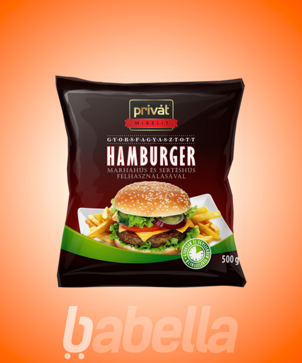 FAGY.PRIVÁT HAMBURGER HÚSPOGI 500G