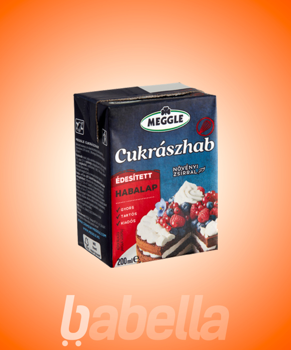 MEGGLE CUKRÁSZ HABALAP 200ML