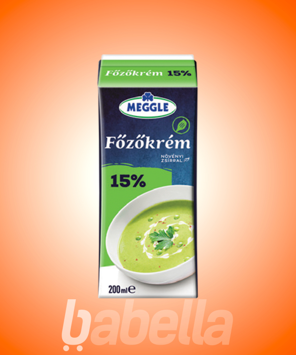 MEGGLE FŐZŐKRÉM NÖVÉNYI ZSÍRRAL 200ML