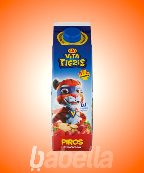 SIÓ VITATIGRIS 1L PIROS GYÜMÖLCS MIX 20%