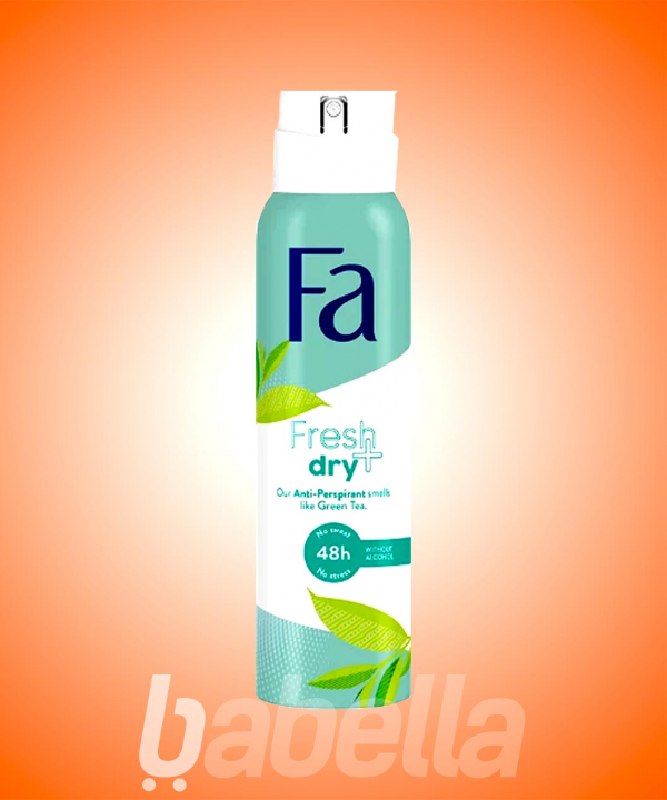 FA DEO 150ML FRESH&DRY GREEN TEA