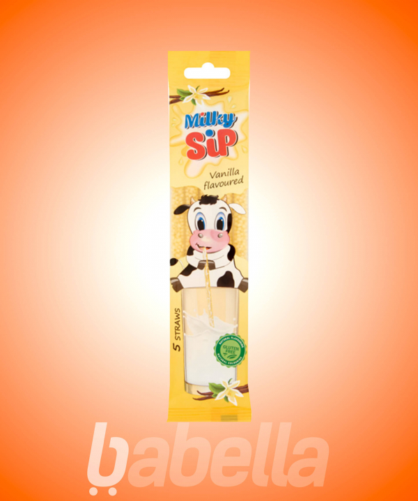 MILKY SIP CSODASZÍVÓSZÁL 30G VANILIA
