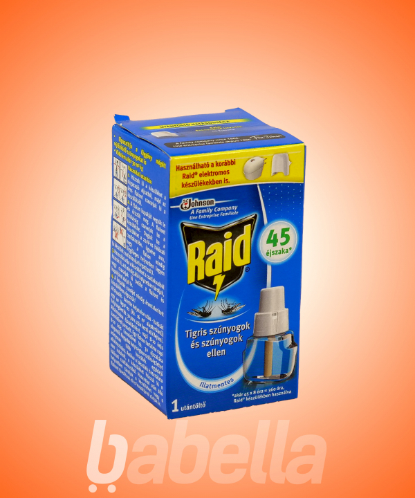 RAID SZÚNYOGRIASZTÓ UT.45ÉJ/27ML