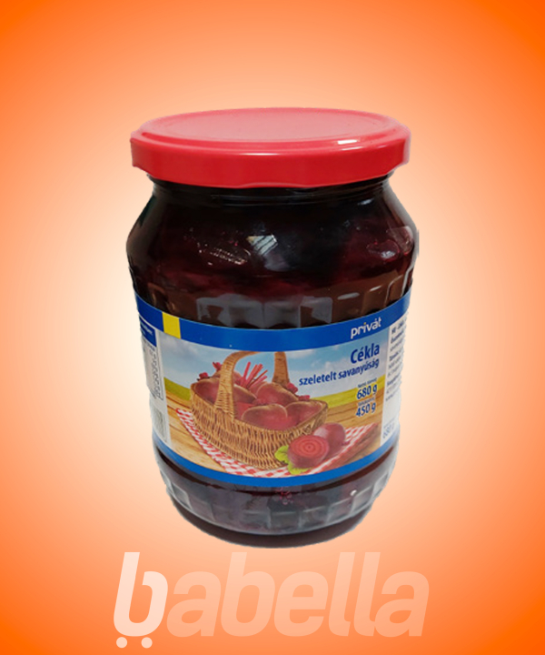 PRIVÁT CÉKLA SZELETELT 720ML (450G)