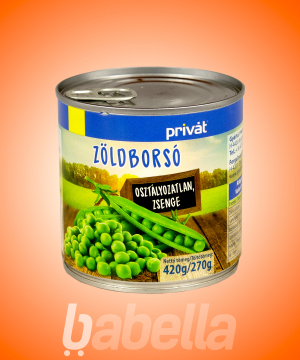 PRIVÁT ZÖLDBORSÓ KONZ.420G {270G}