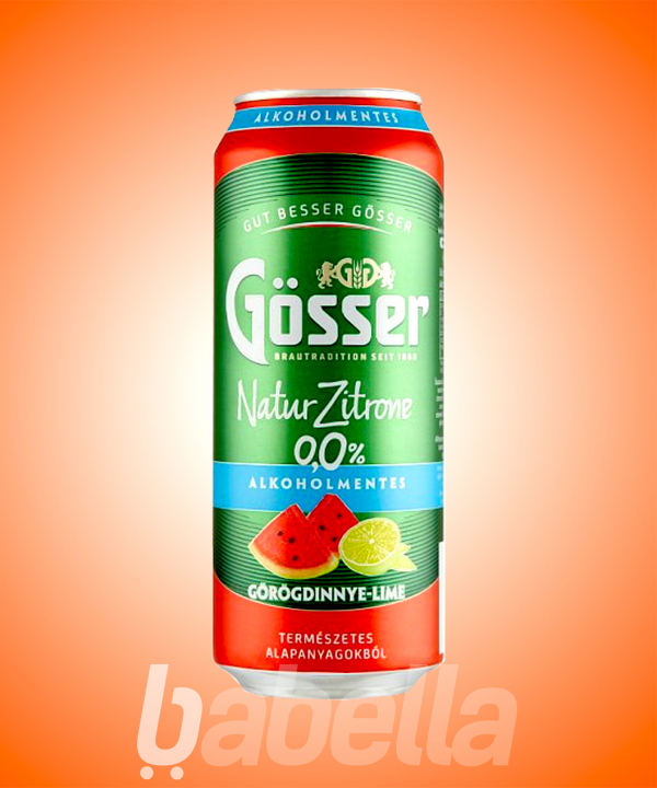 GÖSSER <DRS> GÖRÖGD.-LIME 0,5L 0% DOB.SÖR