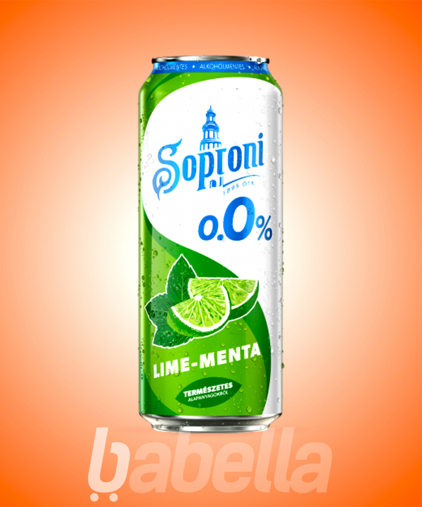 SOPRONI SÖR <DRS> 0,5L LIME-MENTA 0%