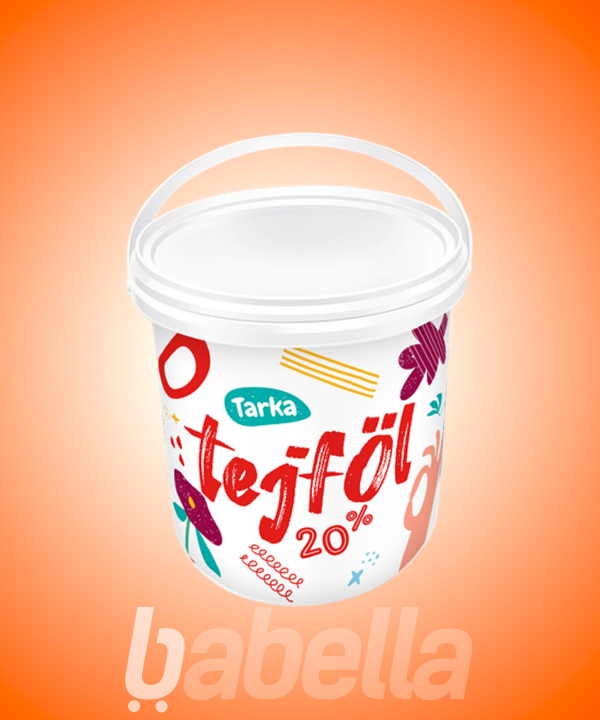 TEJFÖL 20%-OS 850G TARKA VÖDRÖS
