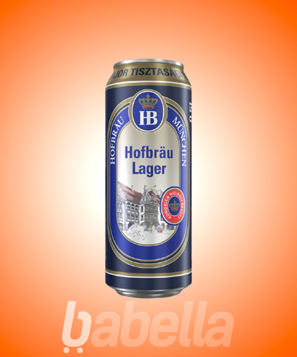 HOFBRAU SÖR 0,5L-ES <DRS> DOBOZOS