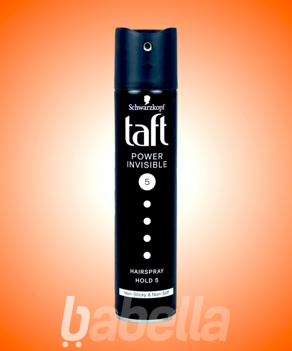 TAFT HAJLAKK 250ML FEKETE FEHÉR MEGA 5