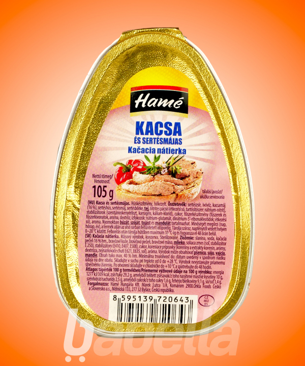 HAME CSIRKEMÁJ-KACSAMÁJJAL PÁST.105G