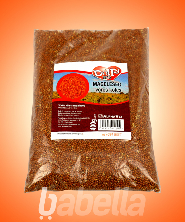DOLLY MADÁRELESÉG VÖRÖS KÖLES 400GR-OS