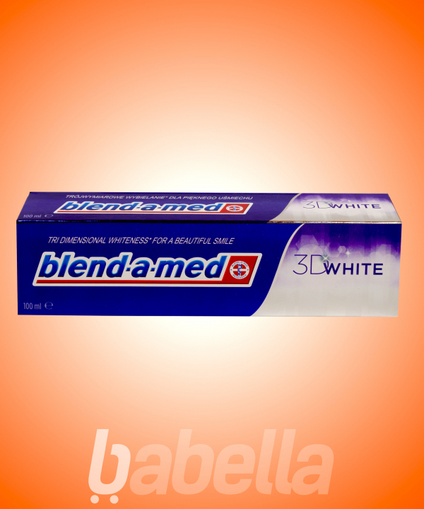 BLEND A MED FOGKRÉM 100ML 3D WHITE