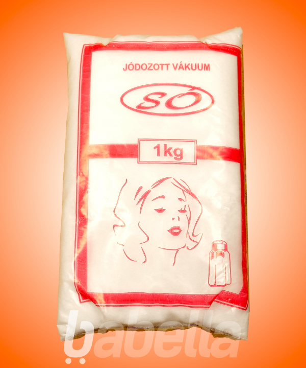 SÓ JÓDOZOTT VÁKUUM 1KG PIROS