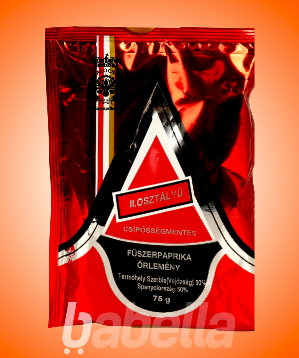 KALOCSAI PAPRIKA ÉDES II.O. 75G