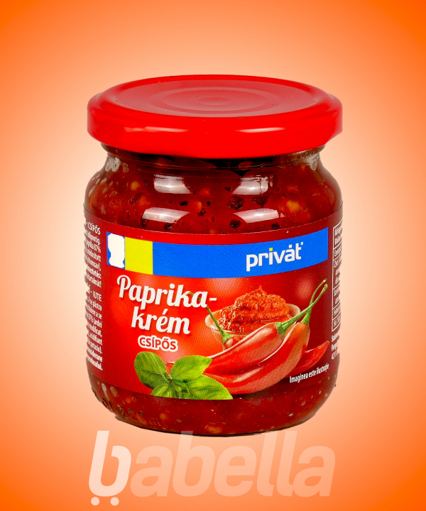 PRIVÁT PAPRIKAKRÉM 200G CSÍPŐS
