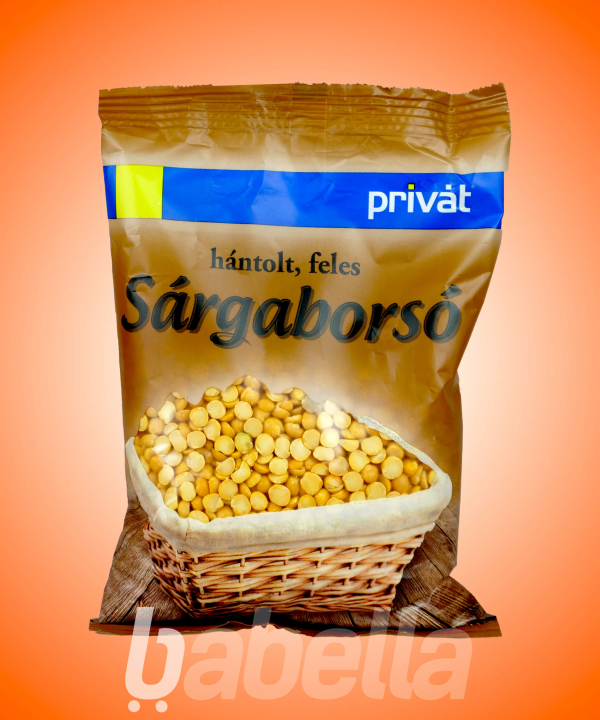 PRIVÁT SÁRGABORSÓ HÁNTOLT 400G