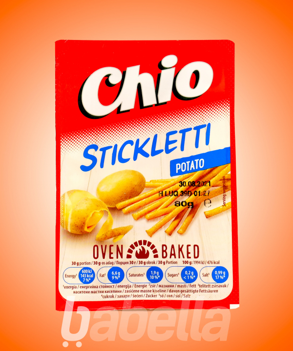 CHIO STICKLETTI 80G BURGONYÁS
