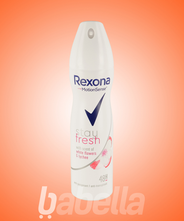 REXONA DEO 150ML STAY FRESH WHITE FLOWERS