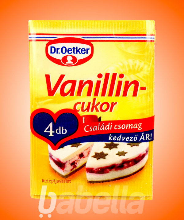 DR.OETKER VANILIACUKOR 4X8G