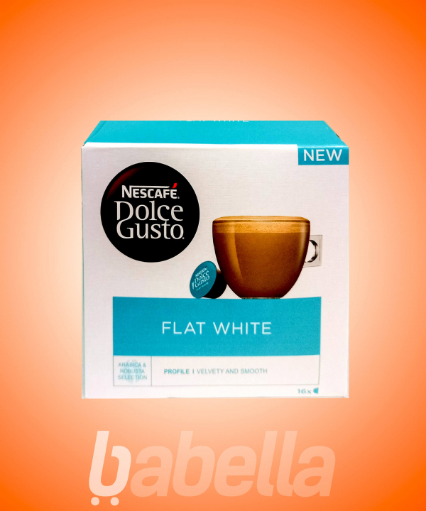 NESCAFE DOLCE GUSTO 187,2G FLAT WHITE