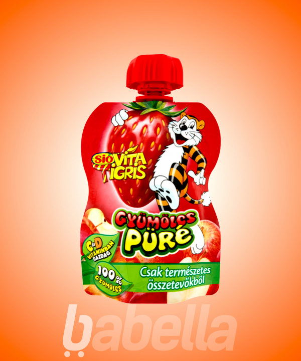 SIÓ VITAT.GYÜMÖLCSPÜRÉ 90G EPER 100%