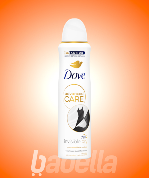 DOVE DEO NŐI 150ML INVISIBLE DRY