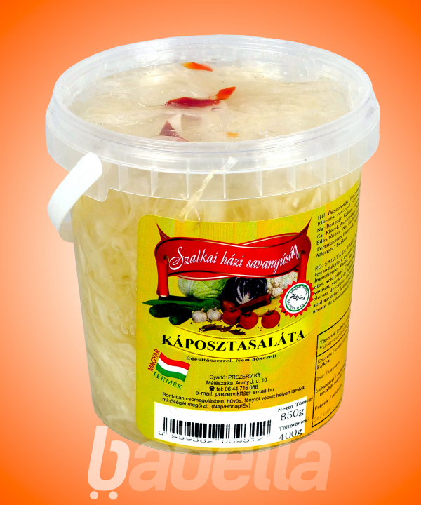 SAVANYÚSÁG VÖDRÖS 850G KÁPOSZTA SALÁTA