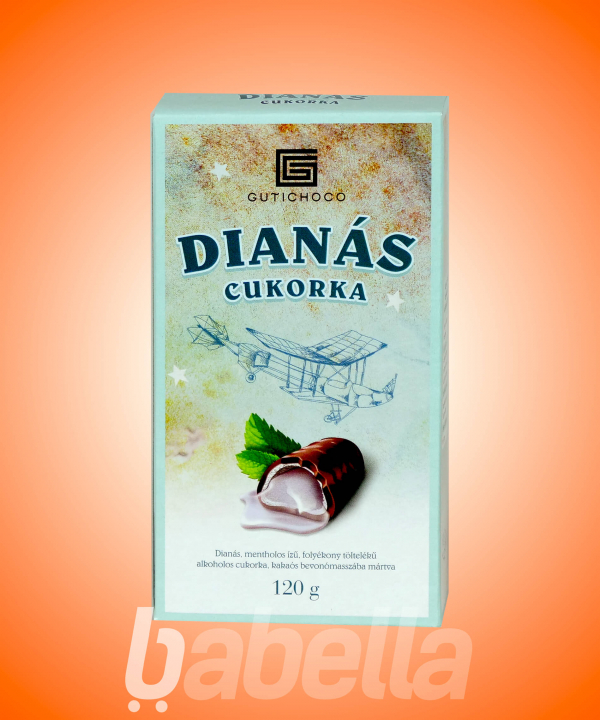 DIANÁS CUKORKA 120G GUTICHOCO