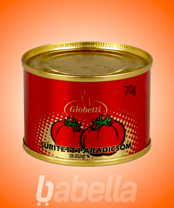 SŰRÍTETT PARADICSOM 70G GLOBETTI
