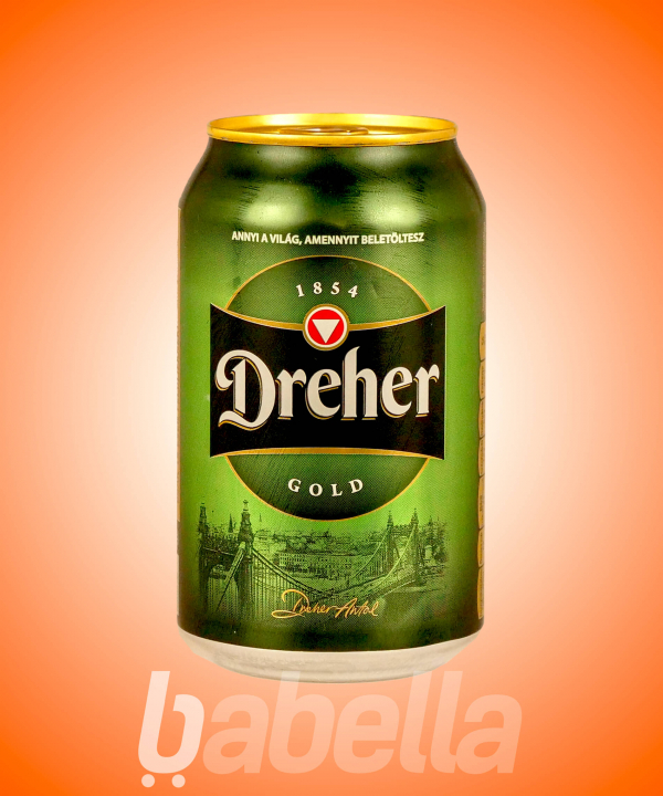 DREHER GOLD SÖR 0,33L <DRS> DOBOZOS