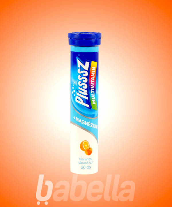 PLUSSZ PEZSGŐTAB.86G MAGNÉZIUM+MULTIVIT