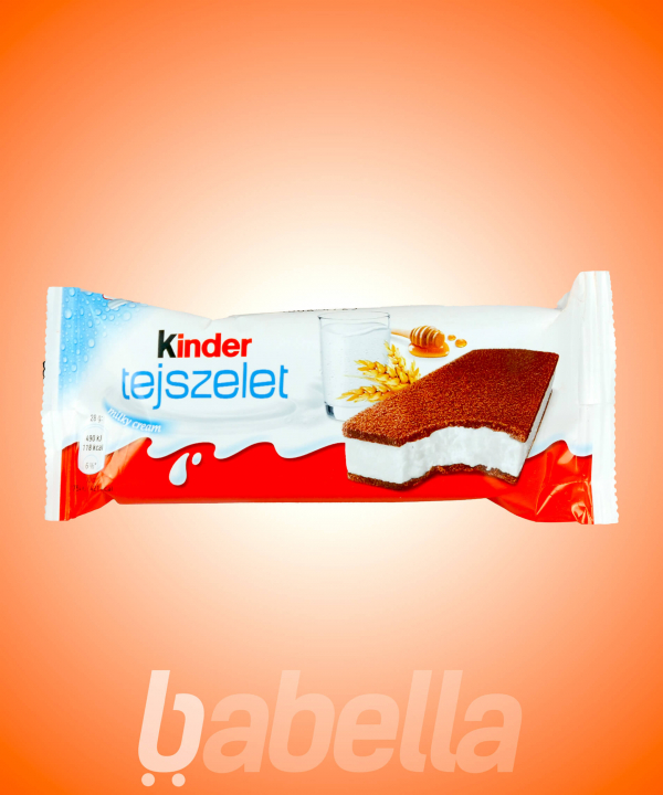KINDER TEJSZELET 28G